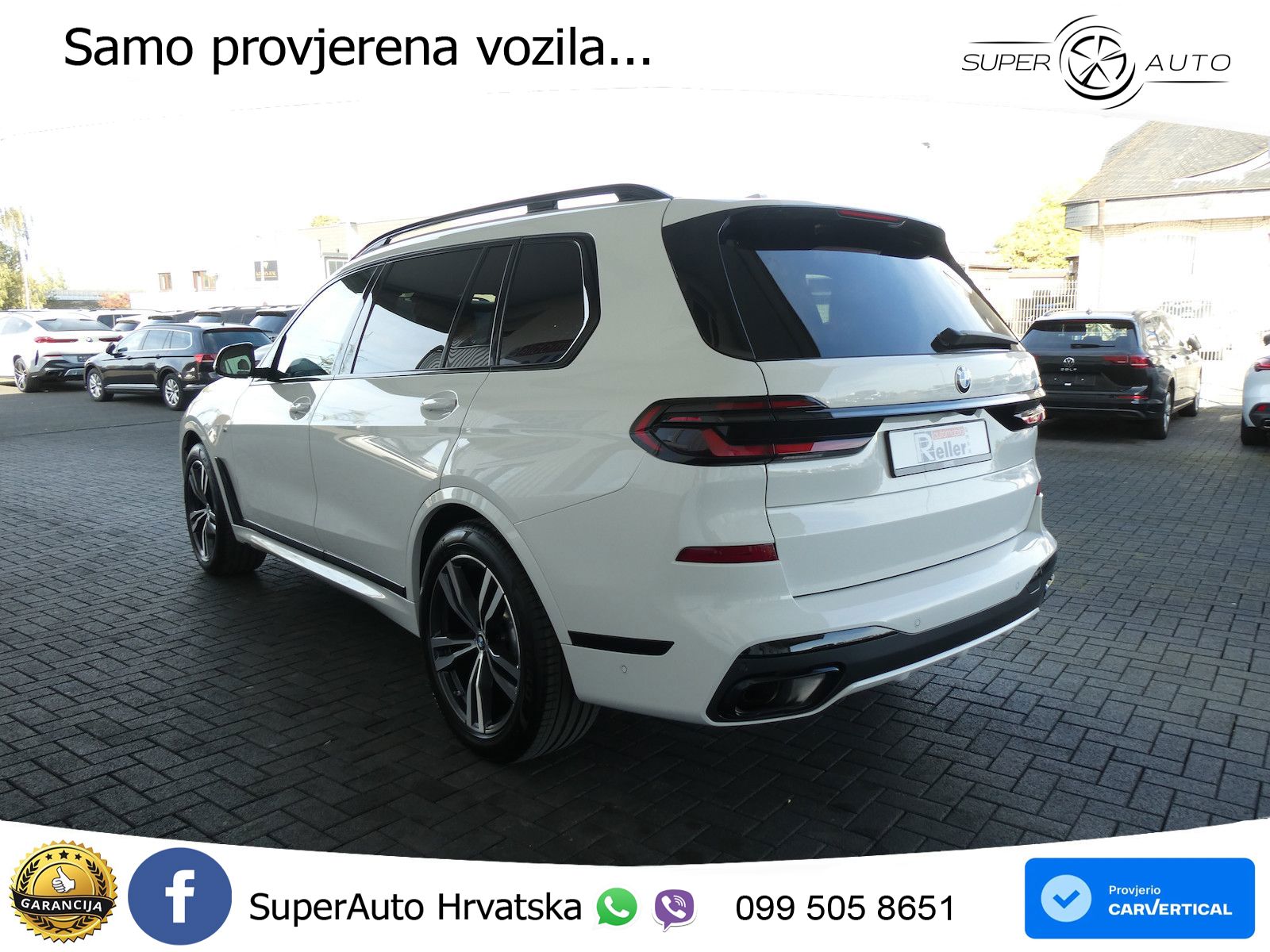 BMW X7 40d (352 KS) xDrive Steptronic M Sport ZRAČNI+ACC+GR SJED+KAM+PANO