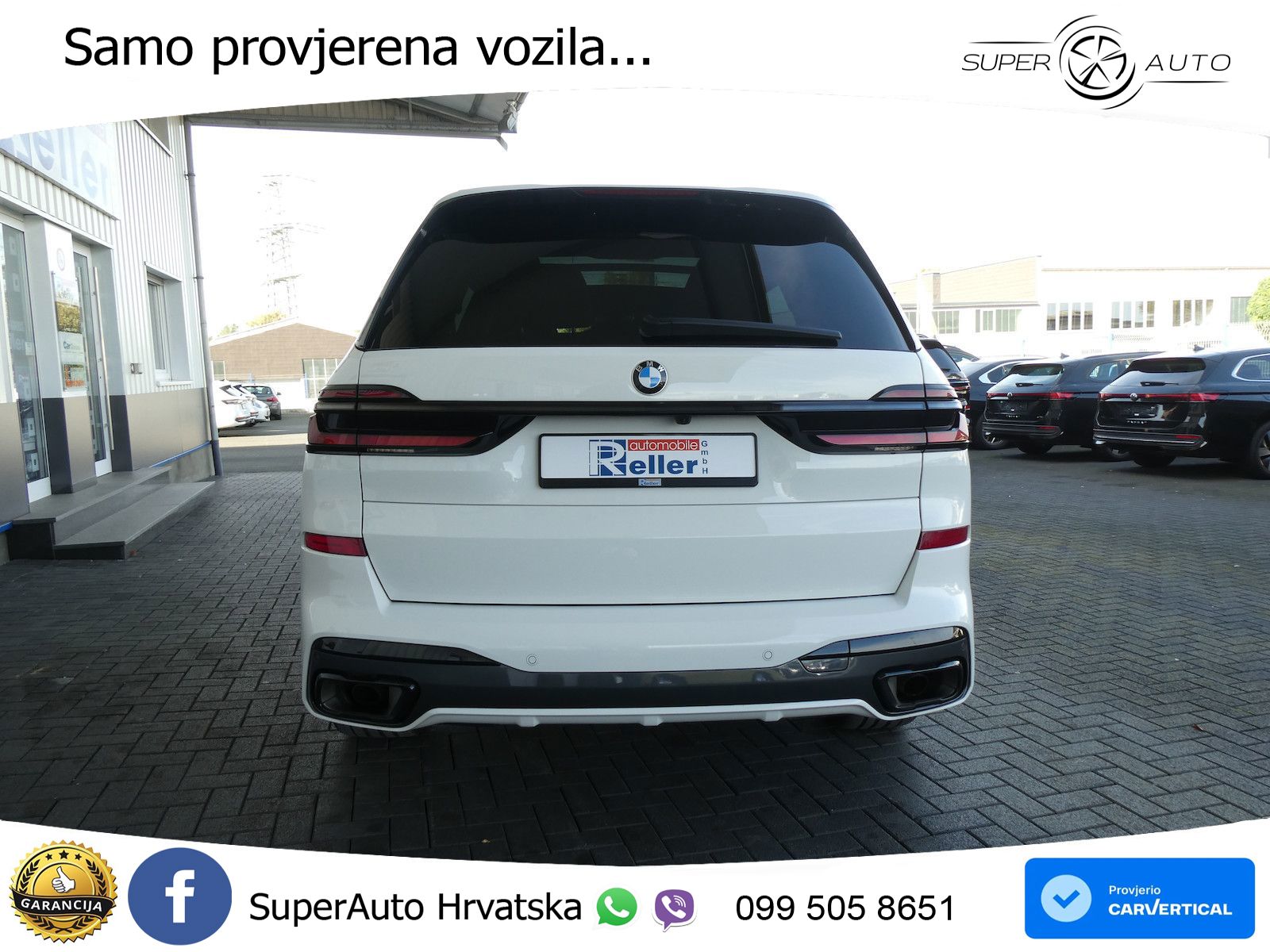 BMW X7 40d (352 KS) xDrive Steptronic M Sport ZRAČNI+ACC+GR SJED+KAM+PANO
