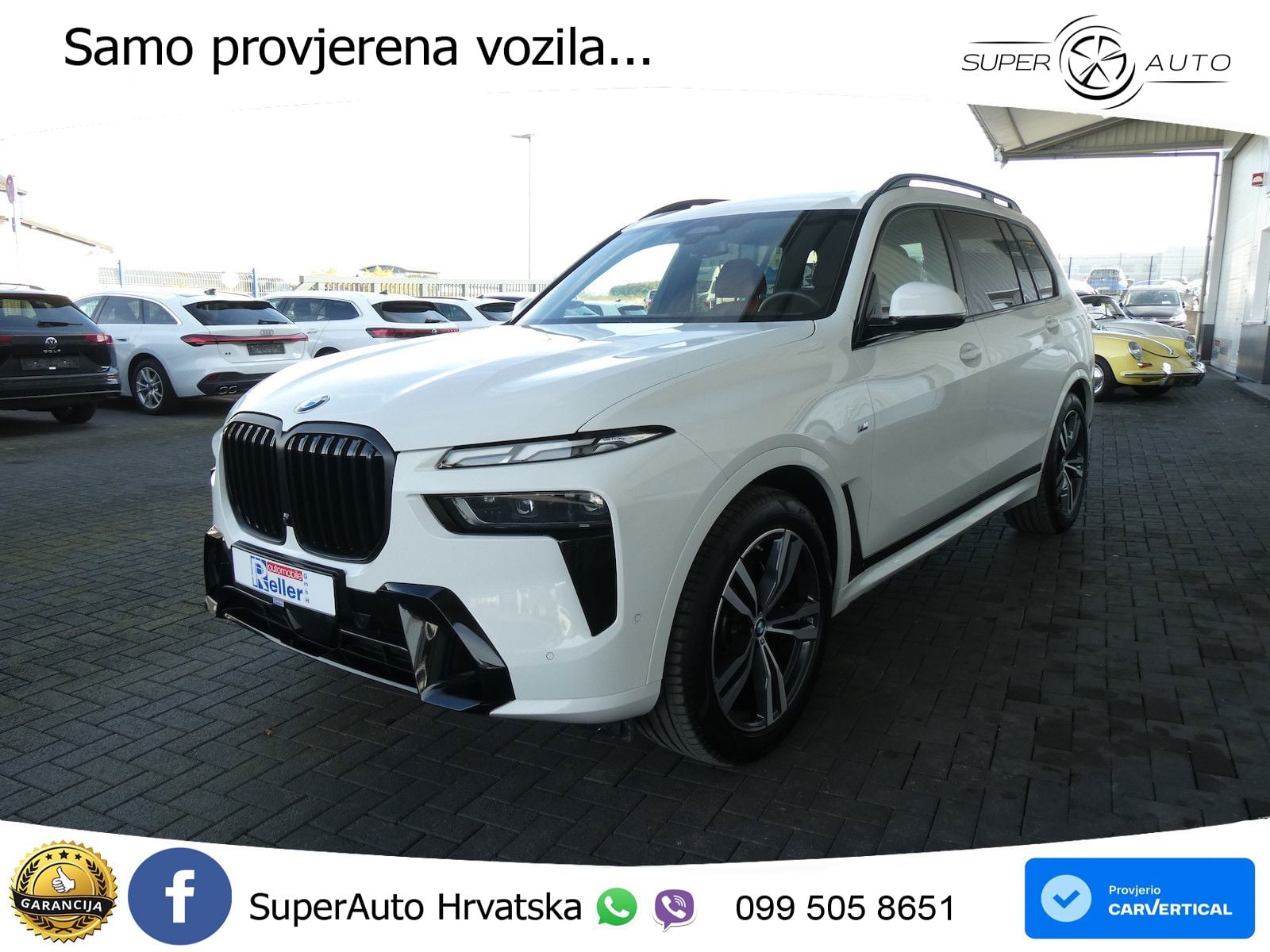 BMW X7 40d (352 KS) xDrive Steptronic M Sport ZRAČNI+ACC+GR SJED+KAM+PANO