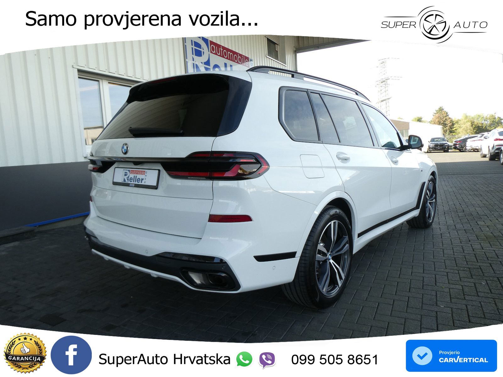 BMW X7 40d (352 KS) xDrive Steptronic M Sport ZRAČNI+ACC+GR SJED+KAM+PANO