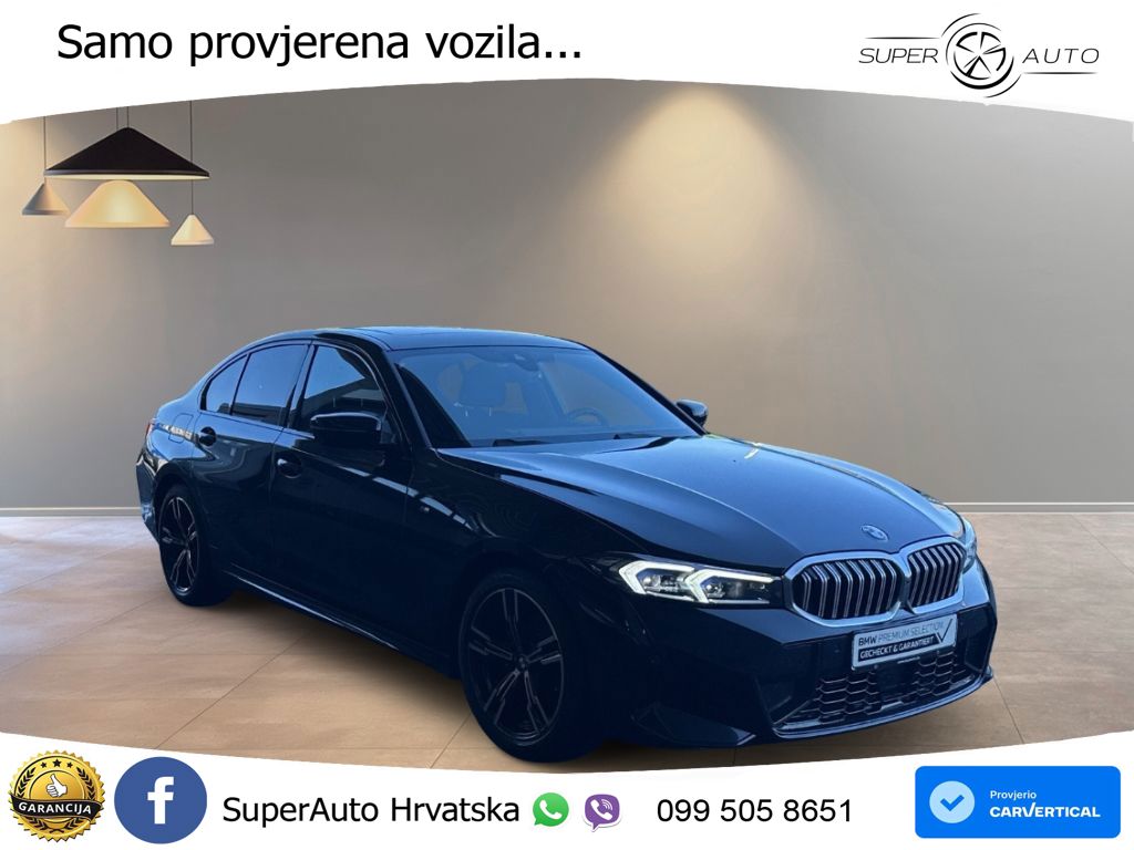 BMW 320d (190 KS) Steptronic M Sport ACC+GR SJED+360+PANO