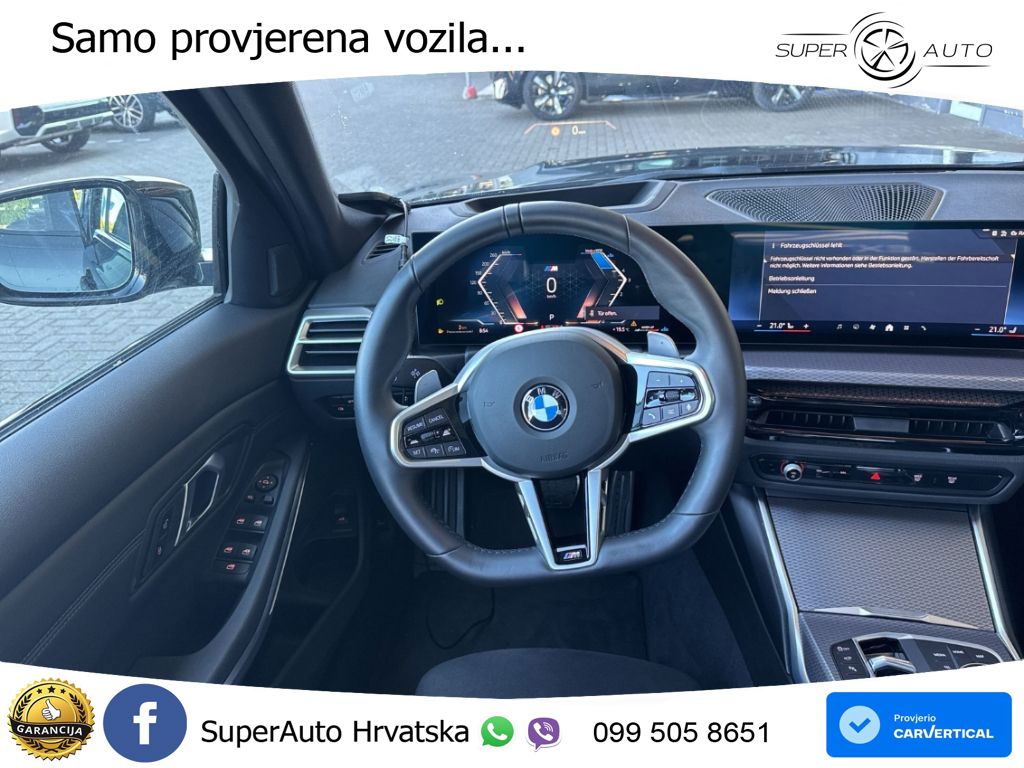 BMW 320d (190 KS) Steptronic M Sport ACC+GR SJED+360+PANO