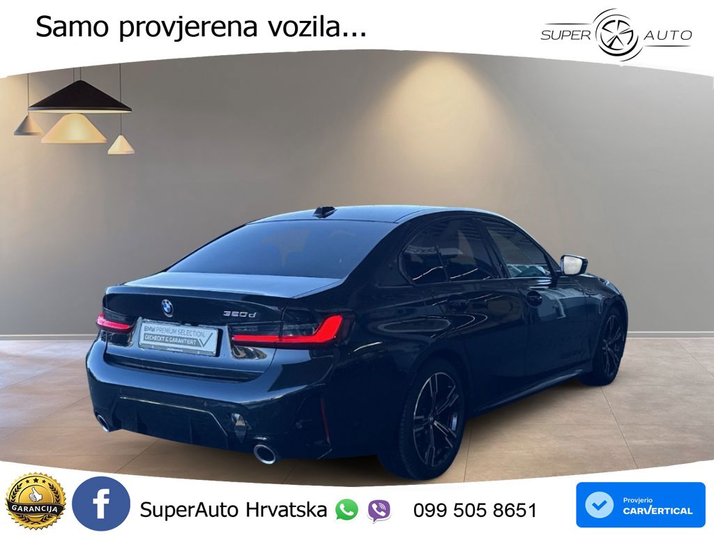 BMW 320d (190 KS) Steptronic M Sport ACC+GR SJED+360+PANO