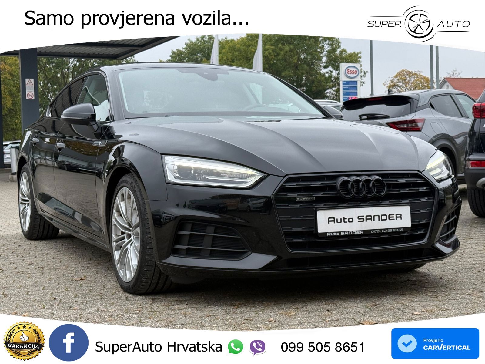 Audi A5 Sportback 40 TDI (190 KS) quattro ultra S tronic