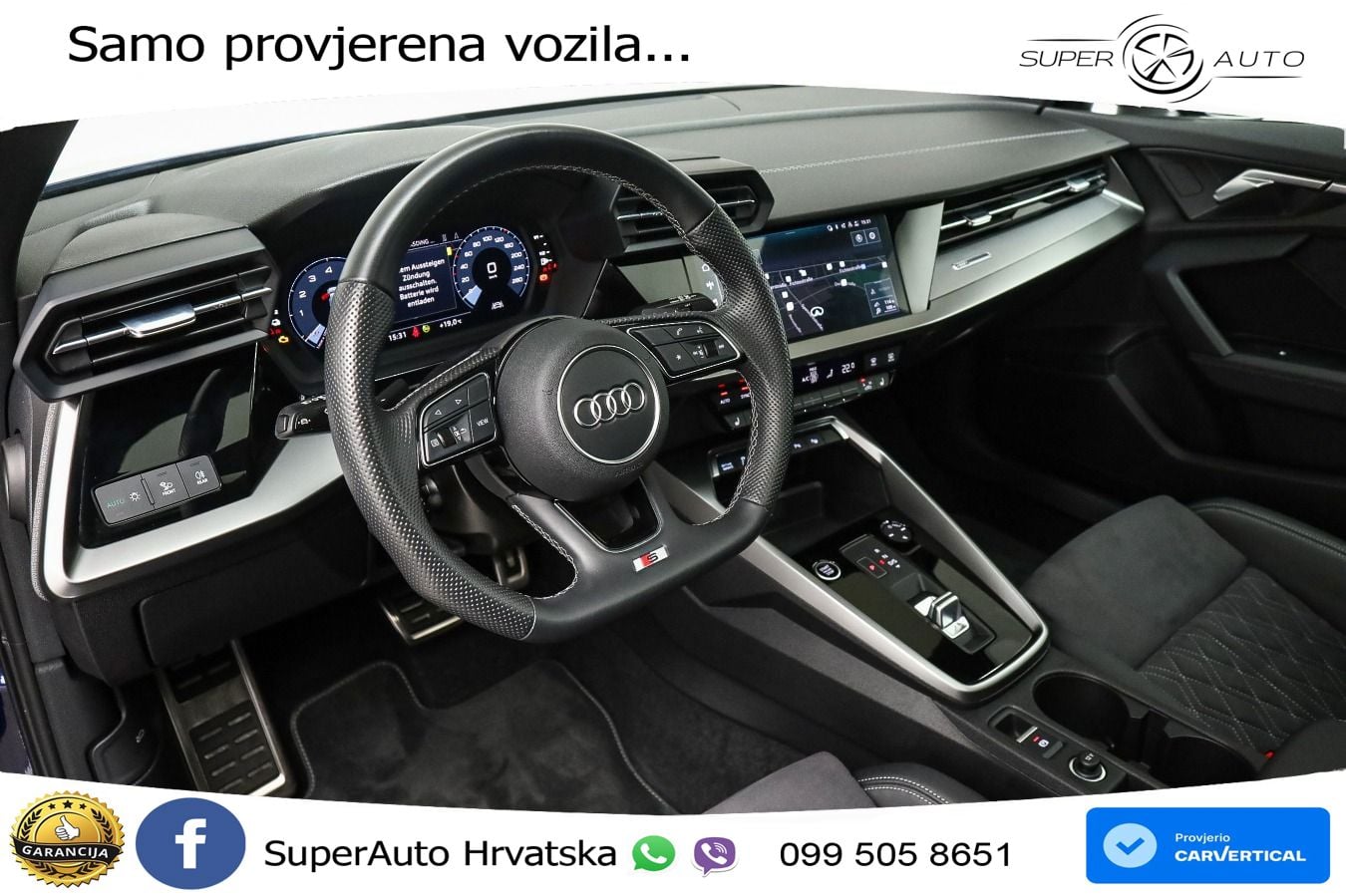 Audi A3 40 TFSIe (204 KS) S tronic S line
