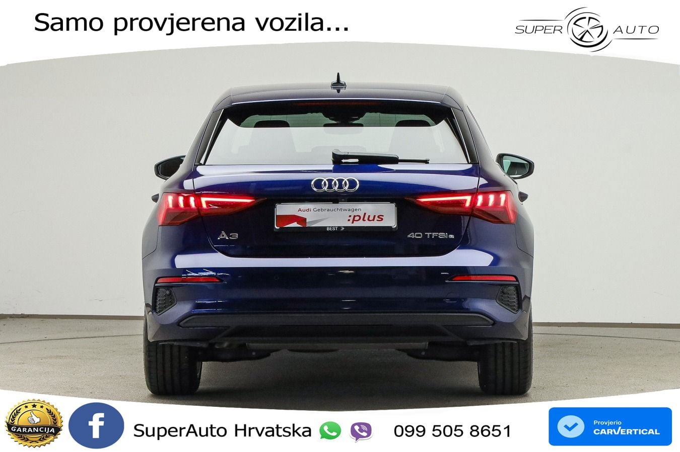 Audi A3 40 TFSIe (204 KS) S tronic S line