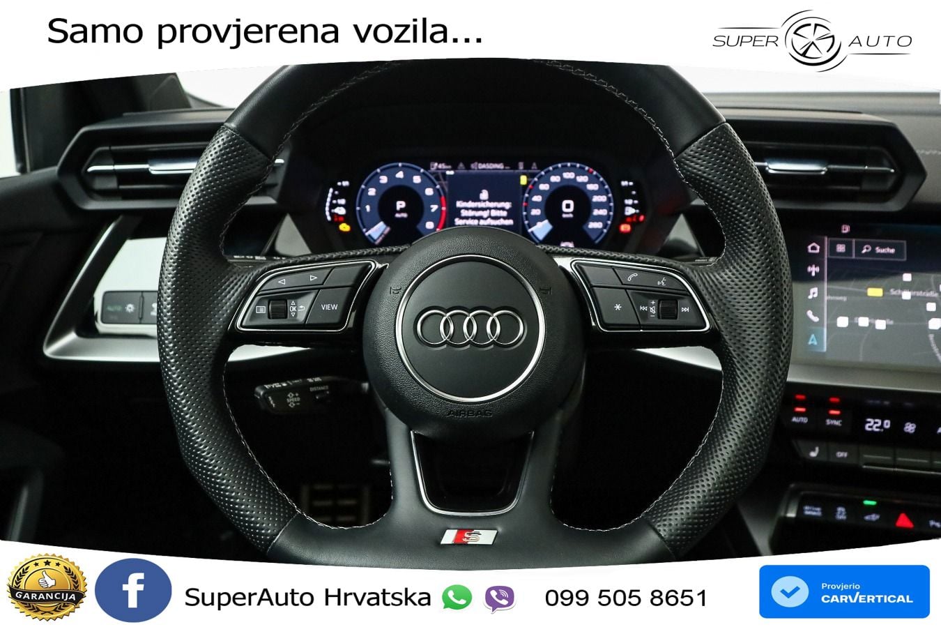 Audi A3 40 TFSIe (204 KS) S tronic S line