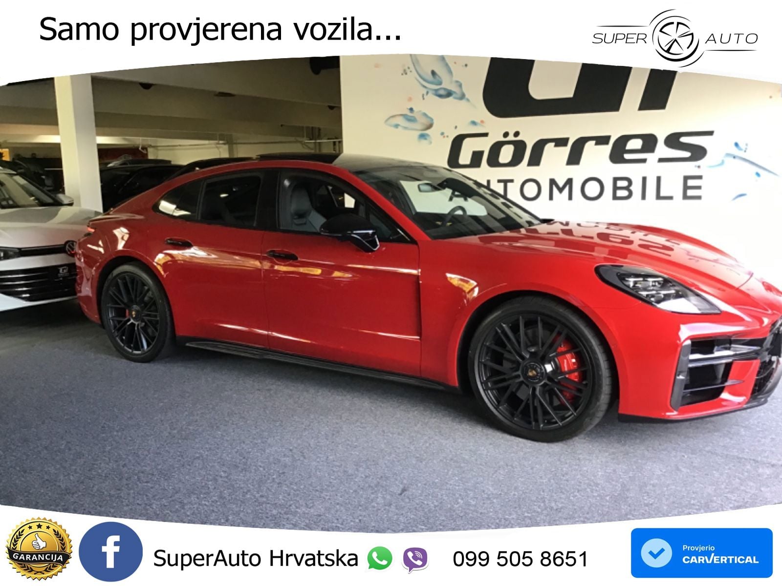 Porsche Panamera GTS 4.0 V8 (500 KS) PDK ZRAČNI+ACC+GR SJED+KAM+PANO
