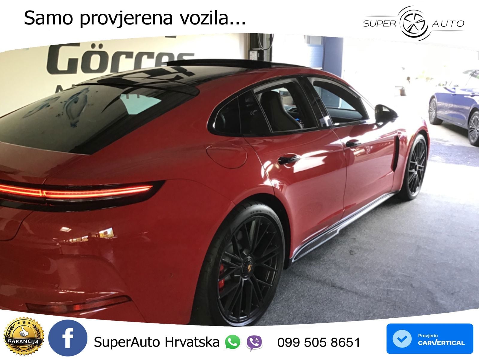 Porsche Panamera GTS 4.0 V8 (500 KS) PDK ZRAČNI+ACC+GR SJED+KAM+PANO