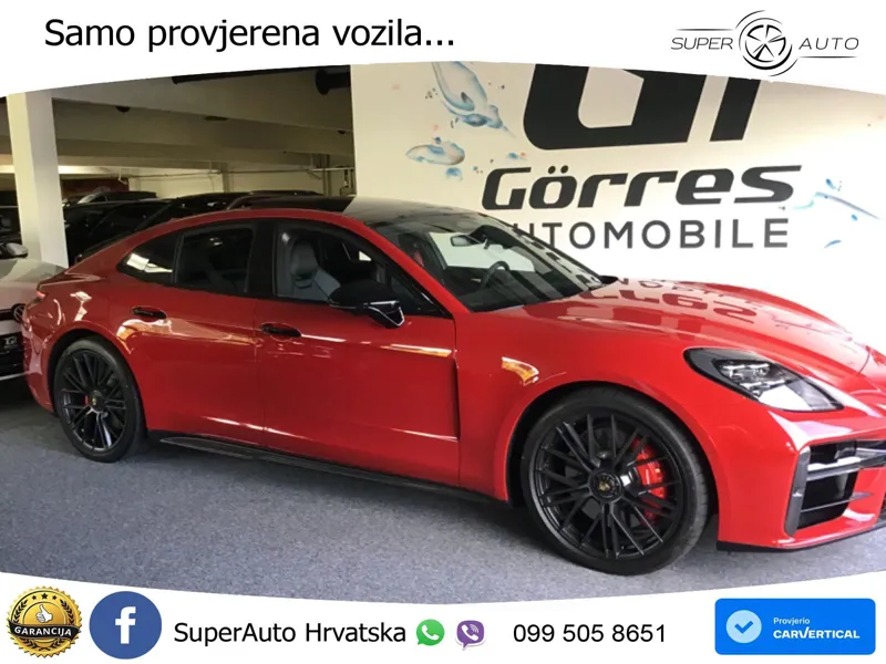 Porsche Panamera GTS 4.0 V8 (500 KS) PDK ZRAČNI+ACC+GR SJED+KAM+PANO