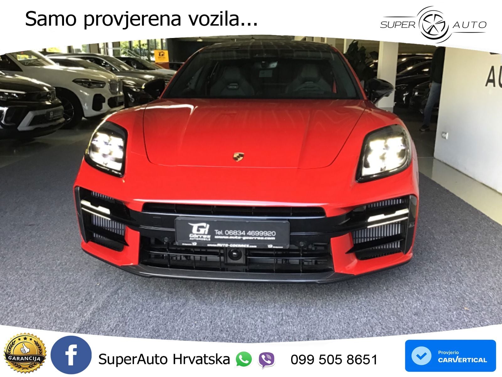 Porsche Panamera GTS 4.0 V8 (500 KS) PDK ZRAČNI+ACC+GR SJED+KAM+PANO