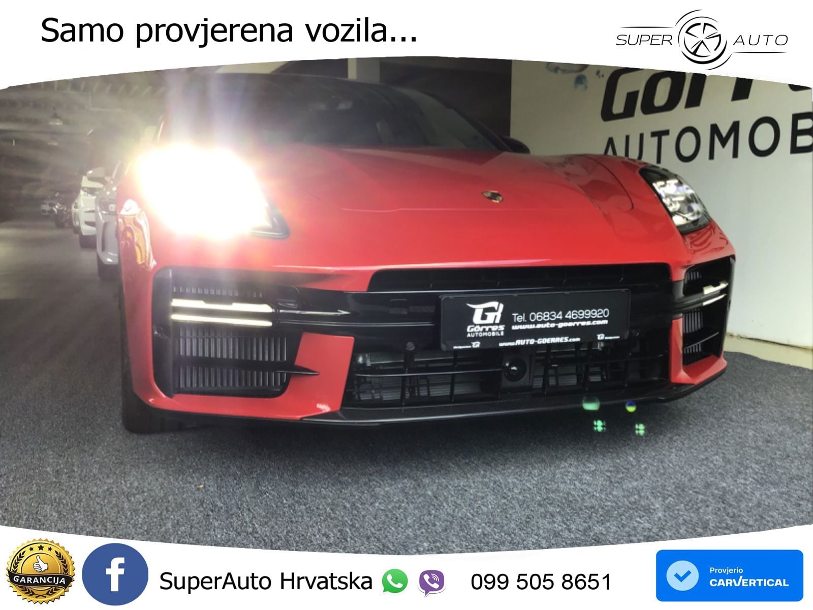 Porsche Panamera GTS 4.0 V8 (500 KS) PDK ZRAČNI+ACC+GR SJED+KAM+PANO