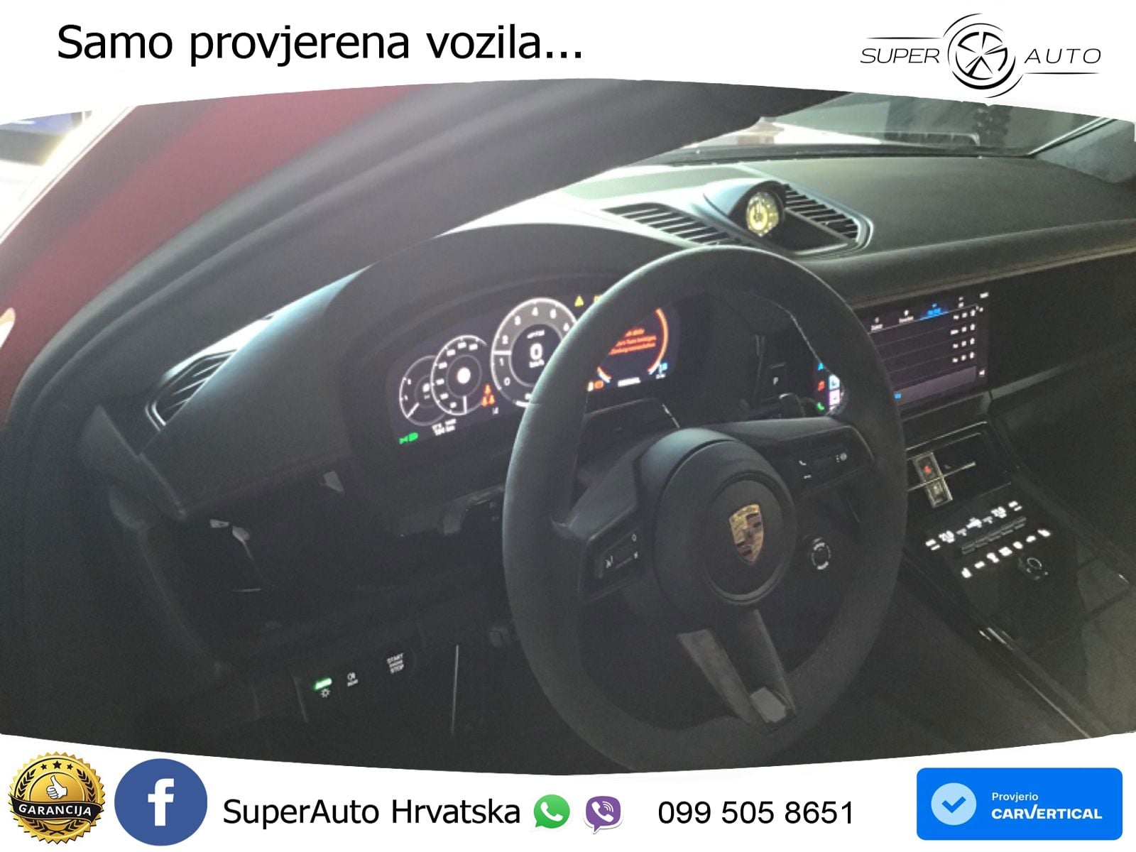Porsche Panamera GTS 4.0 V8 (500 KS) PDK ZRAČNI+ACC+GR SJED+KAM+PANO