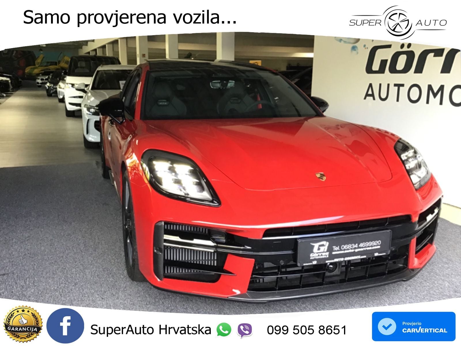 Porsche Panamera GTS 4.0 V8 (500 KS) PDK ZRAČNI+ACC+GR SJED+KAM+PANO
