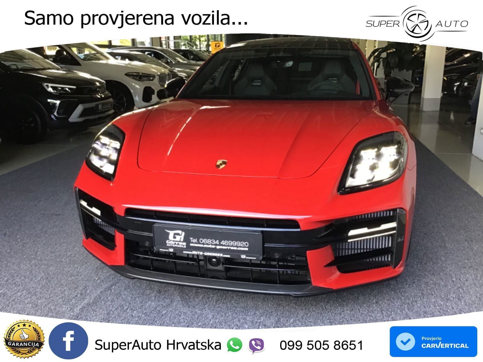 Porsche Panamera GTS 4.0 V8 (500 KS) PDK ZRAČNI+ACC+GR SJED+KAM+PANO
