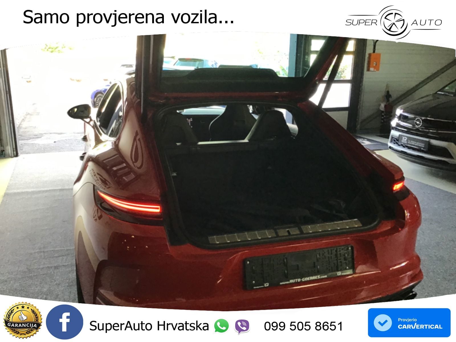 Porsche Panamera GTS 4.0 V8 (500 KS) PDK ZRAČNI+ACC+GR SJED+KAM+PANO