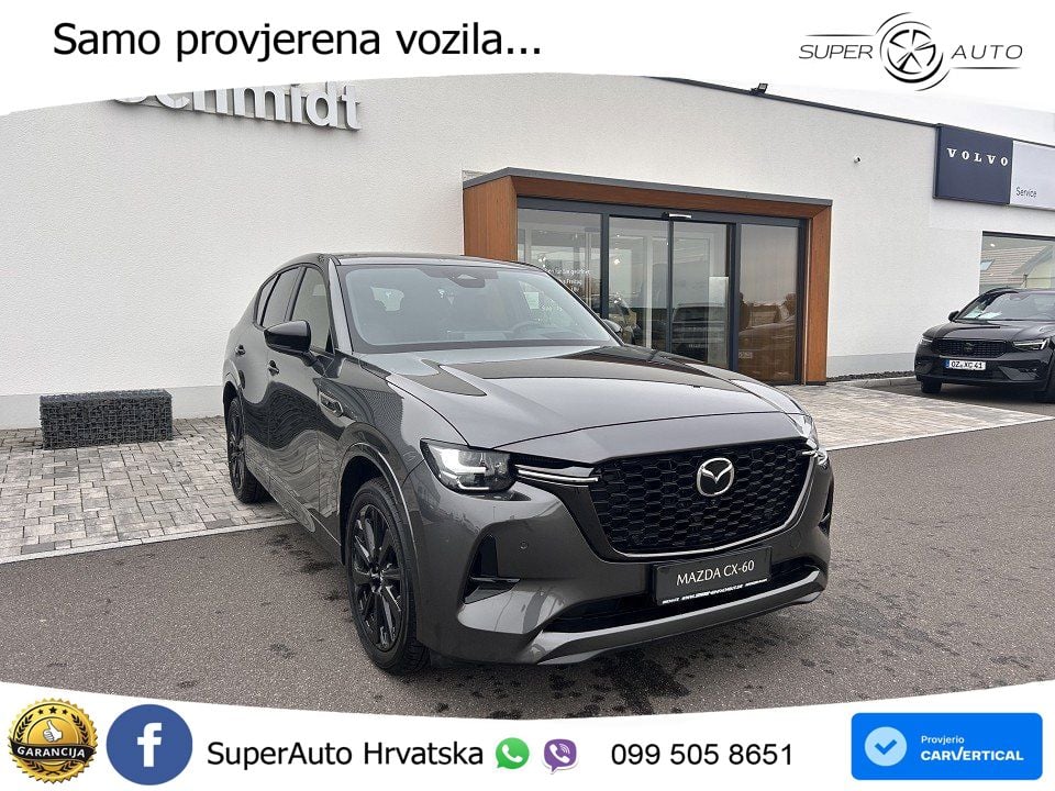 Mazda CX-60 3.3 e-Skyactiv D (254 KS) AWD Automatic LED+ACC