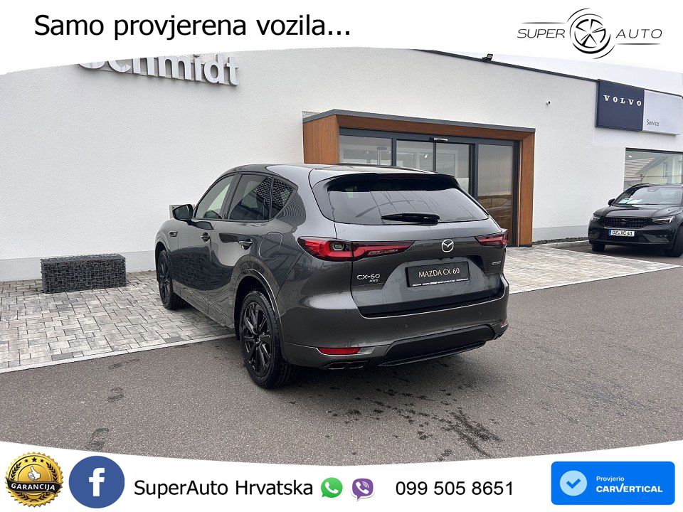 Mazda CX-60 3.3 e-Skyactiv D (254 KS) AWD Automatic LED+ACC