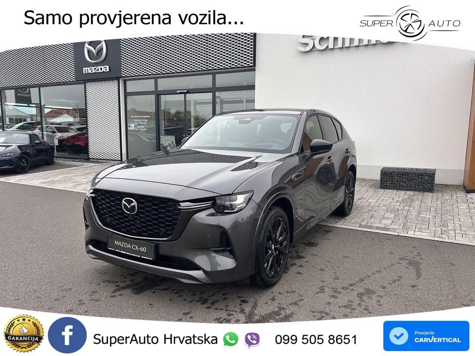Mazda CX-60 3.3 e-Skyactiv D (254 KS) AWD Automatic LED+ACC