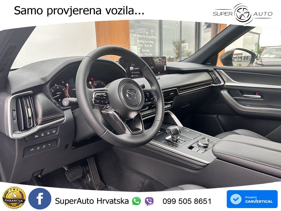 Mazda CX-60 3.3 e-Skyactiv D (254 KS) AWD Automatic LED+ACC