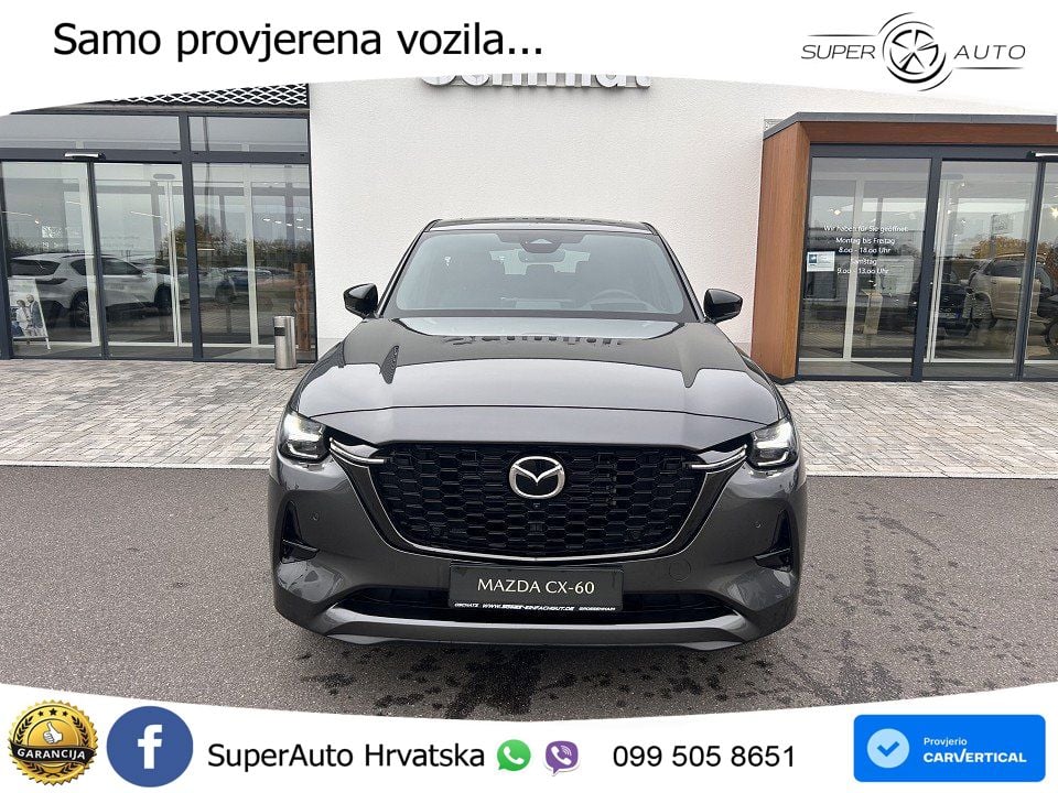 Mazda CX-60 3.3 e-Skyactiv D (254 KS) AWD Automatic LED+ACC