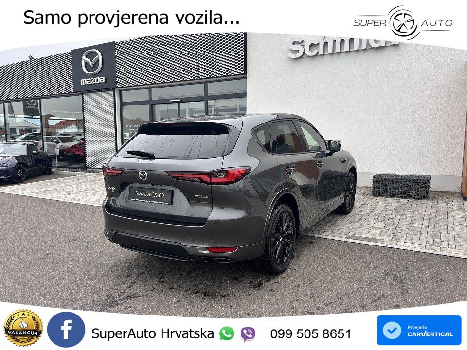 Mazda CX-60 3.3 e-Skyactiv D (254 KS) AWD Automatic LED+ACC