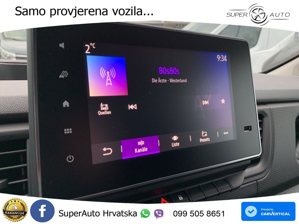 Renault Trafic KOMFORT L1H1 3,0t BLUE dCi 130 KLIMA+PDC 129 KS