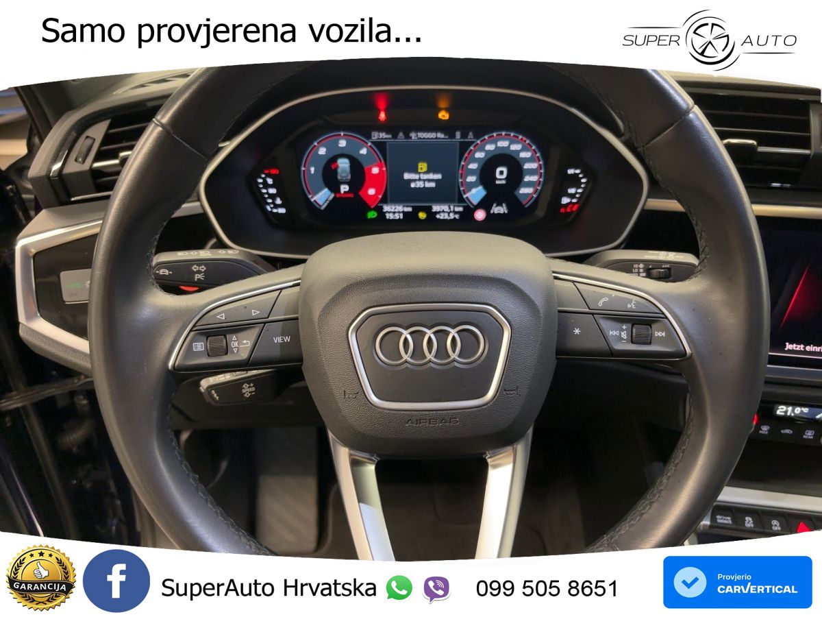 Audi Q3 35 TDI (150 KS) quattro S tronic advanced