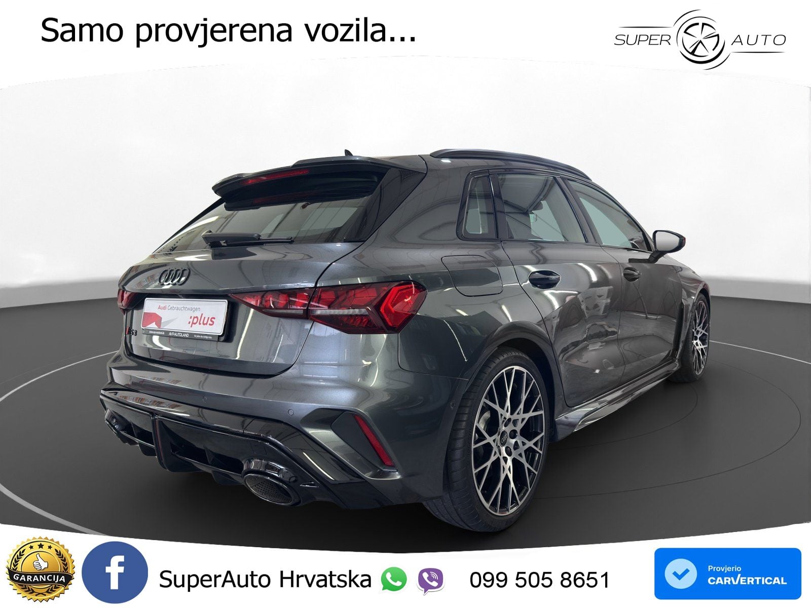 Audi RS3 Sedan 2.5 TFSI (400 KS) quattro S tronic LED+GR SJED+ACC