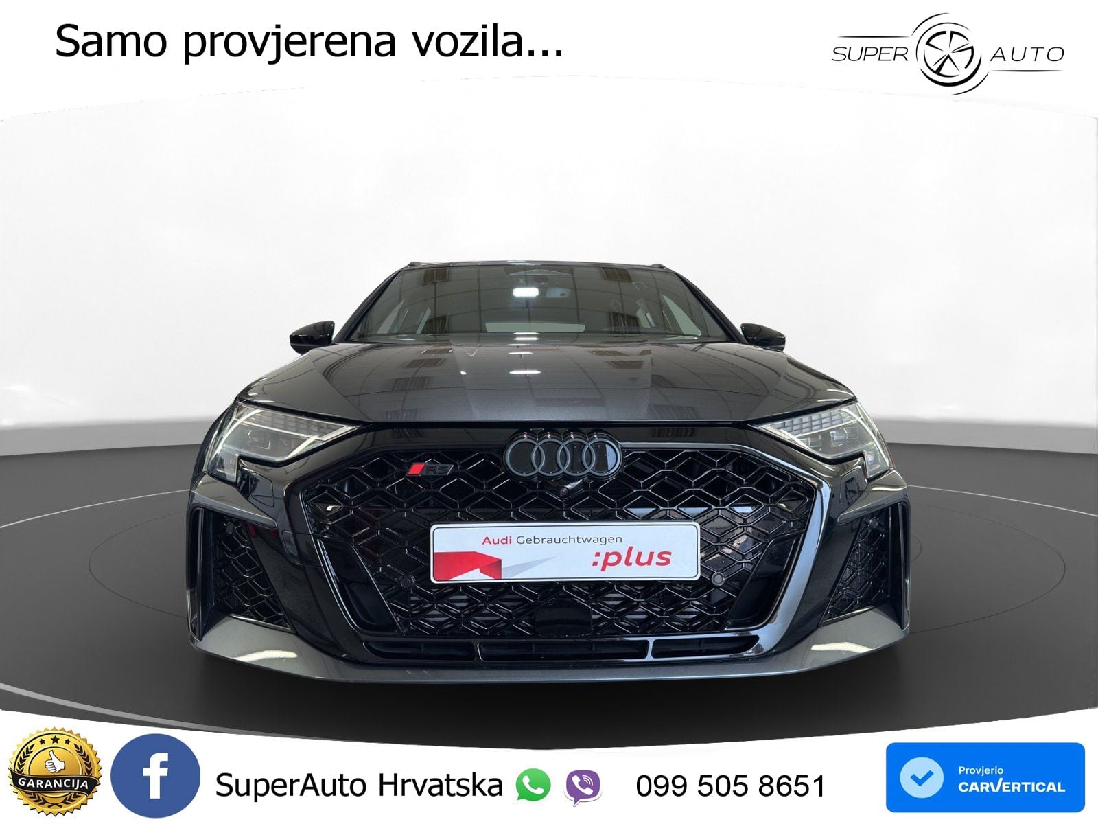 Audi RS3 Sedan 2.5 TFSI (400 KS) quattro S tronic LED+GR SJED+ACC