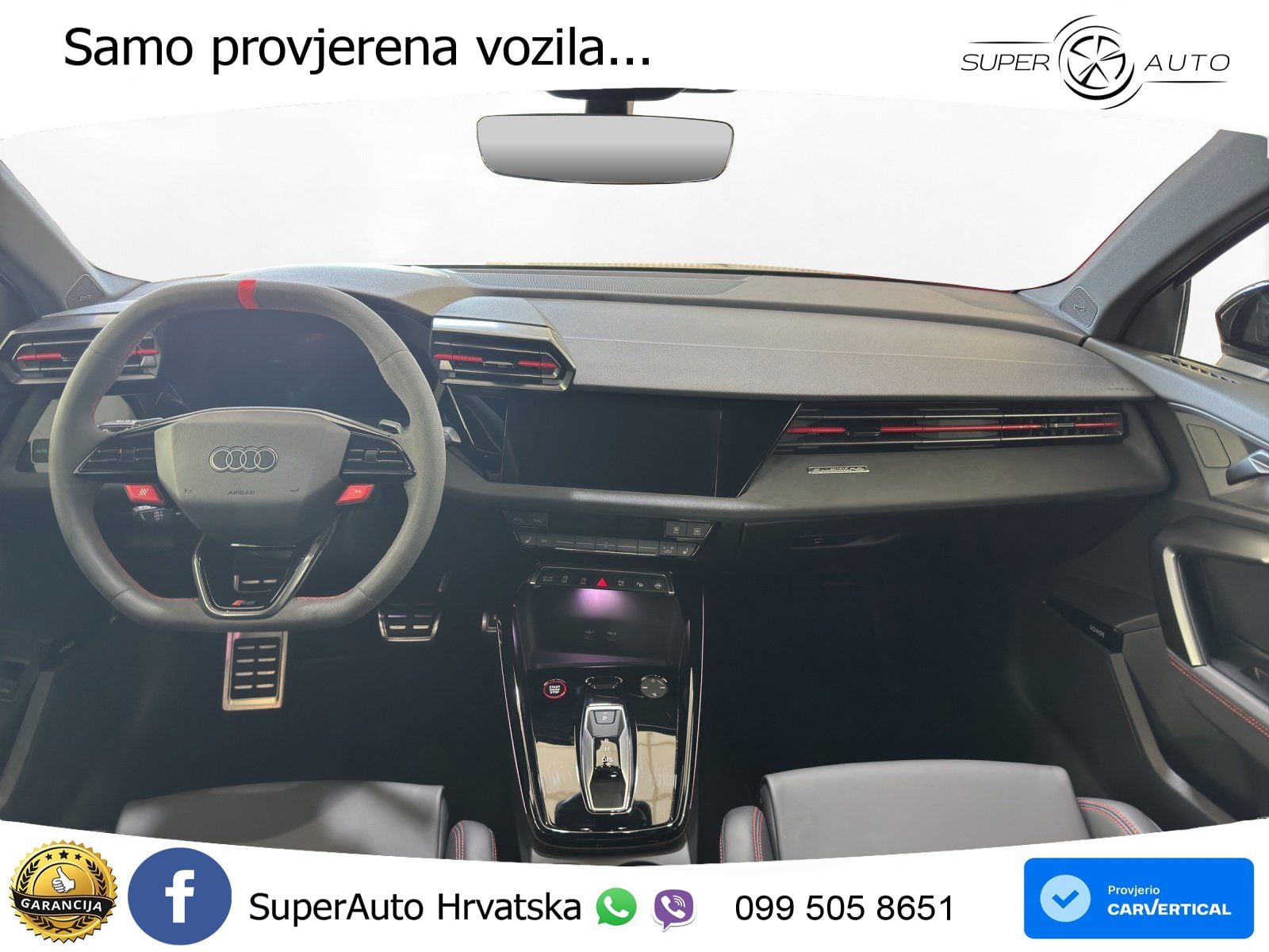 Audi RS3 Sedan 2.5 TFSI (400 KS) quattro S tronic LED+GR SJED+ACC