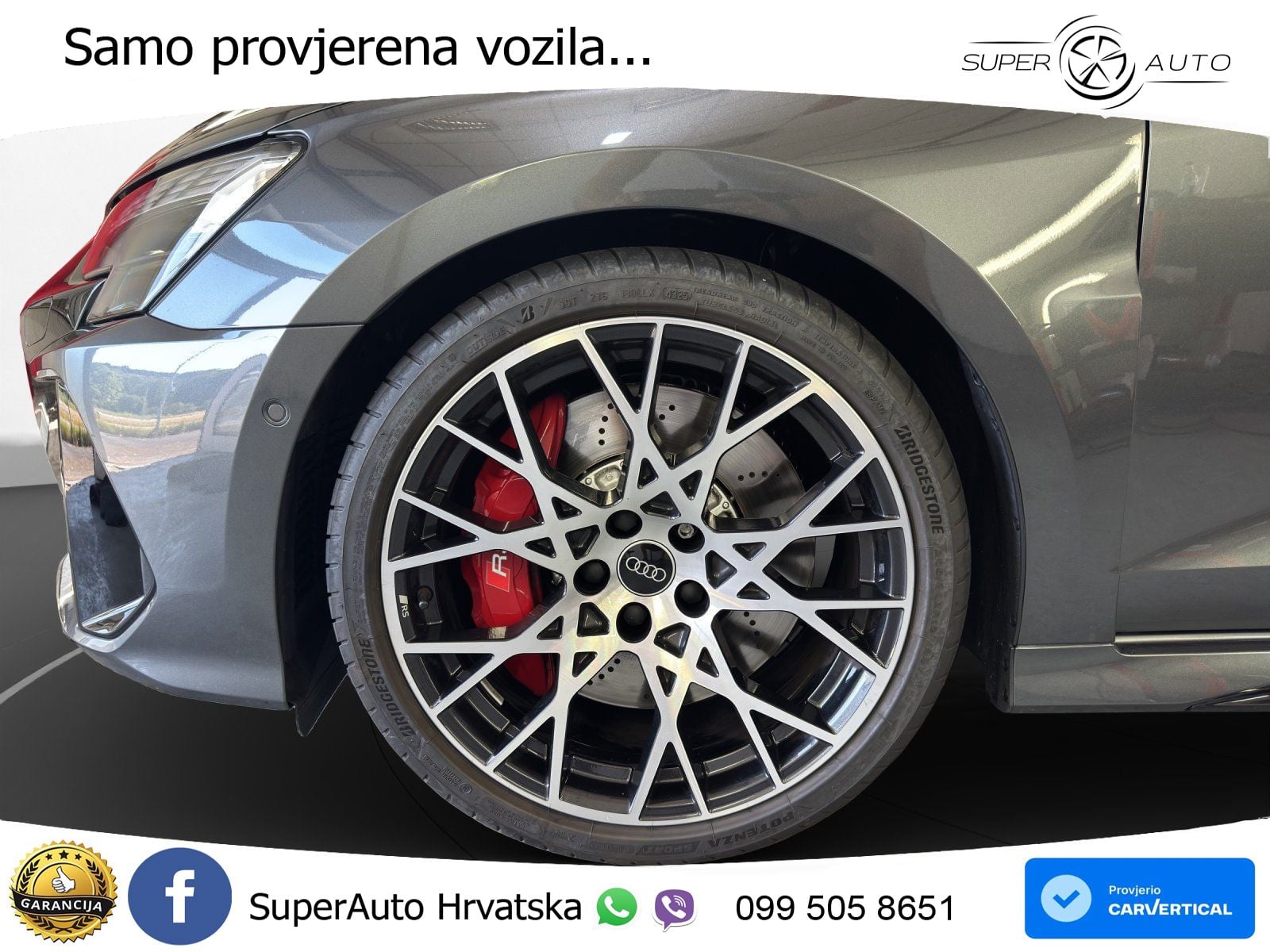 Audi RS3 Sedan 2.5 TFSI (400 KS) quattro S tronic LED+GR SJED+ACC