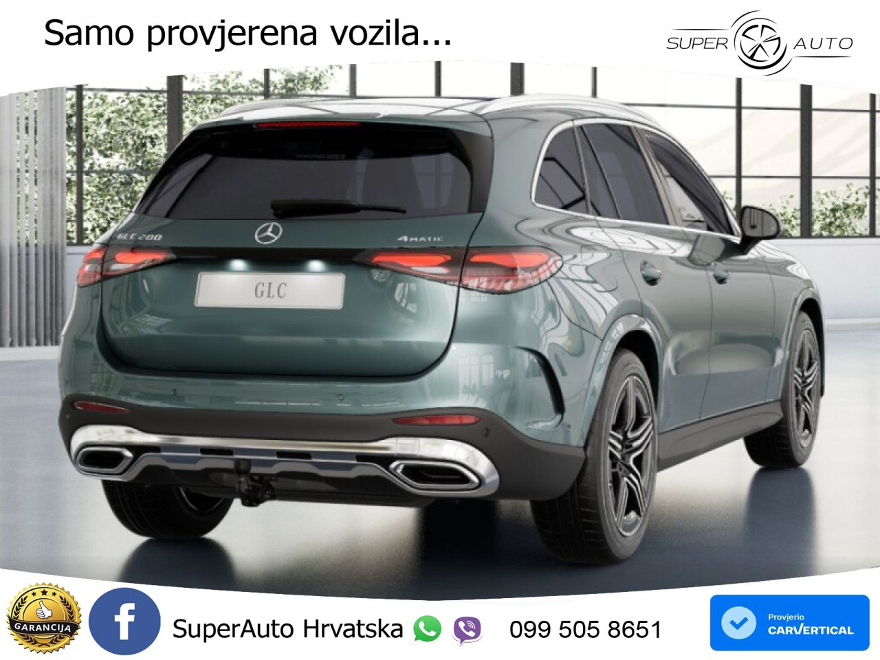 Mercedes GLC 200 (204 KS) 4MATIC 9G-TRONIC AMG ACC+GR SJED+360+PANO