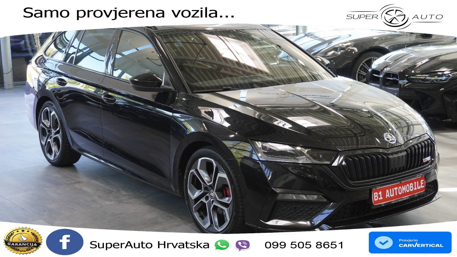Škoda Octavia Combi RS 2.0 TDI (200 KS) 4x4 DSG LED+GR SJED+ACC