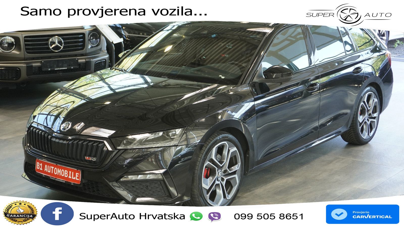 Škoda Octavia Combi RS 2.0 TDI (200 KS) 4x4 DSG LED+GR SJED+ACC