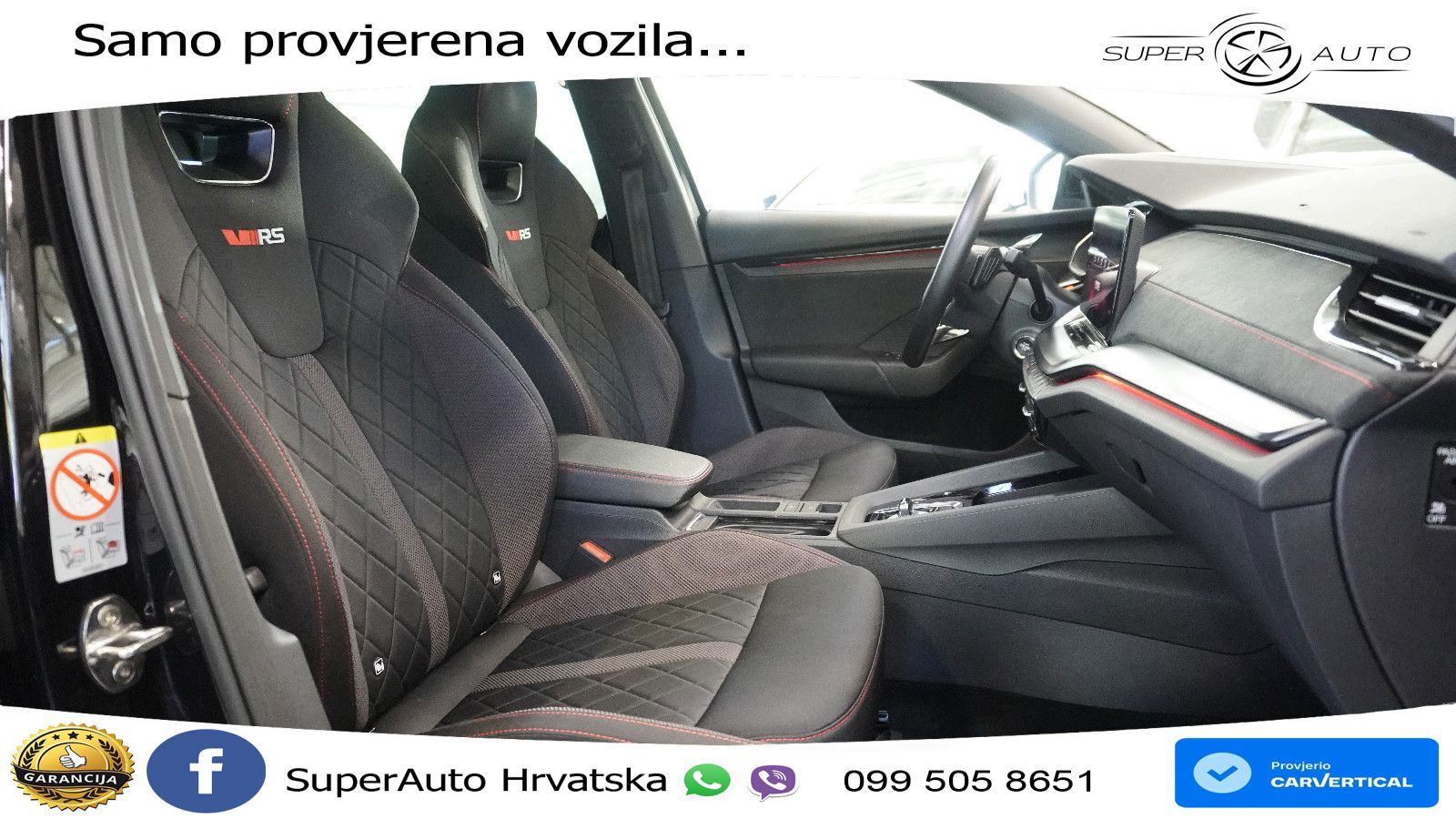 Škoda Octavia Combi RS 2.0 TDI (200 KS) 4x4 DSG LED+GR SJED+ACC