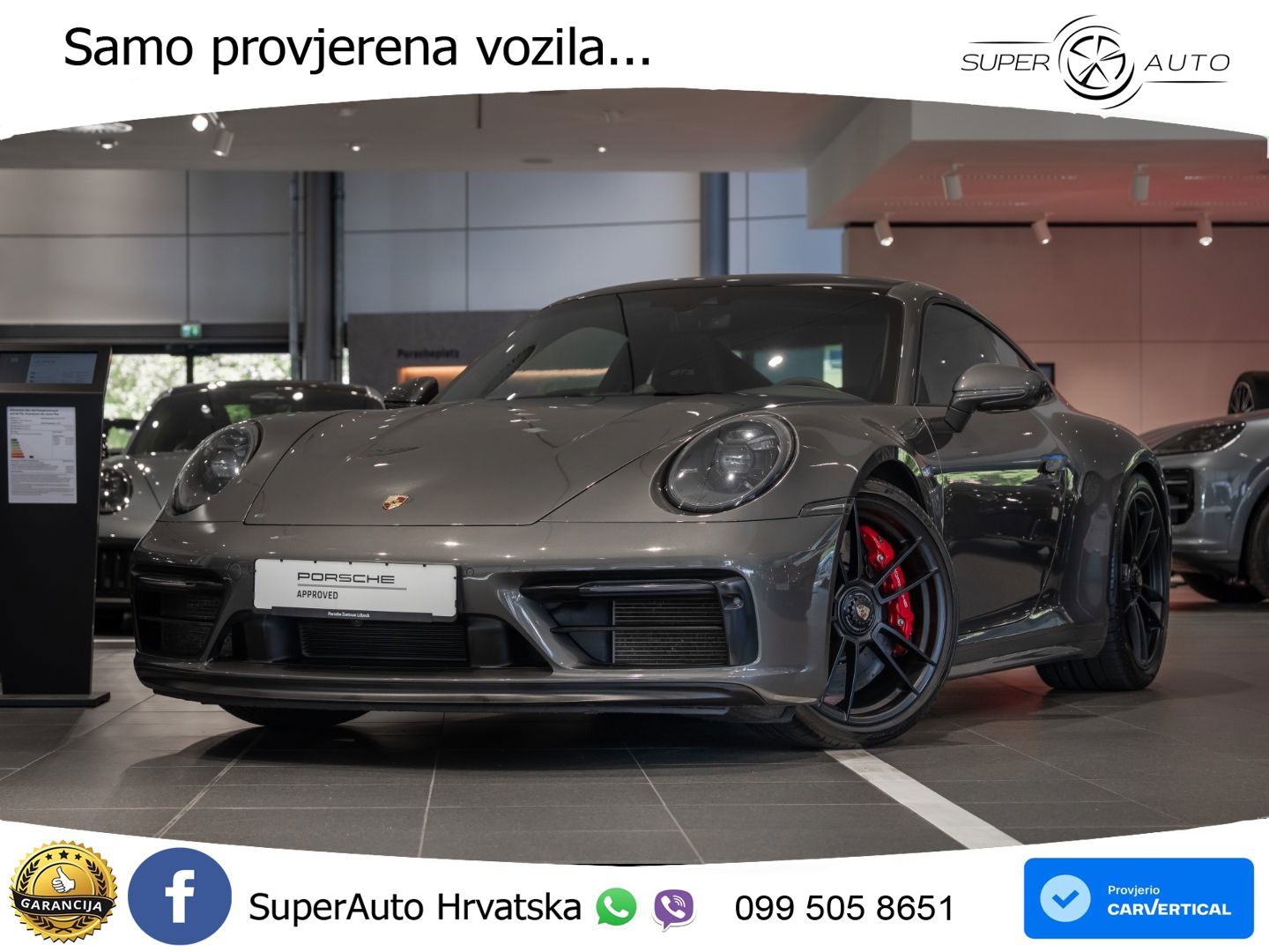 Porsche 911 Carrera 4 GTS 3.0 (480 KS) PDK