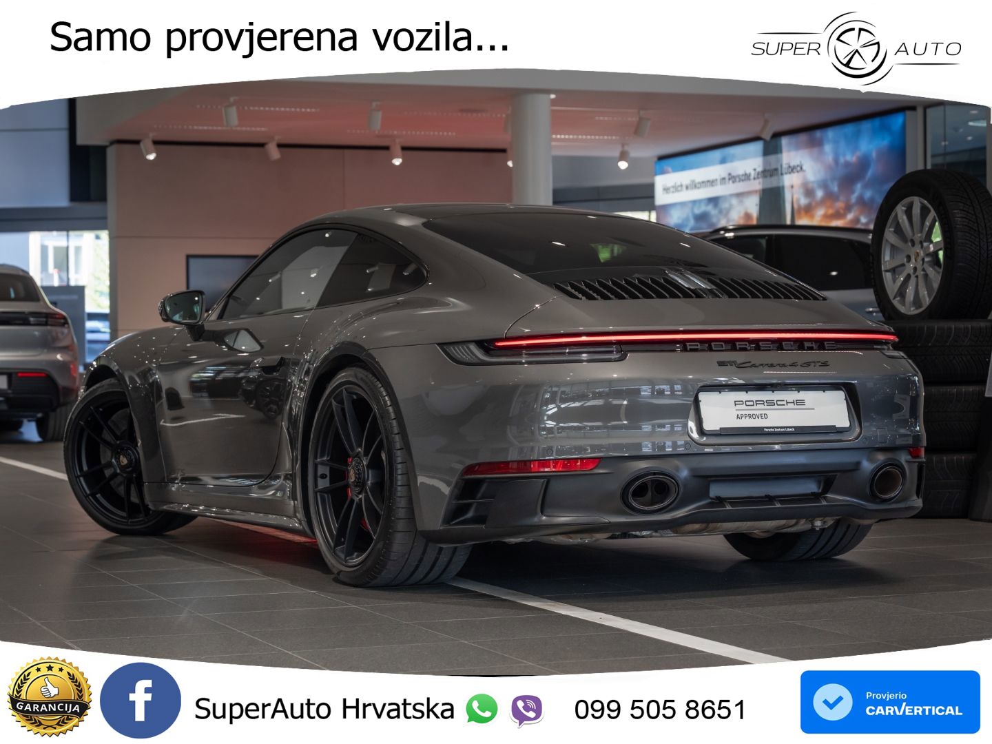 Porsche 911 Carrera 4 GTS 3.0 (480 KS) PDK