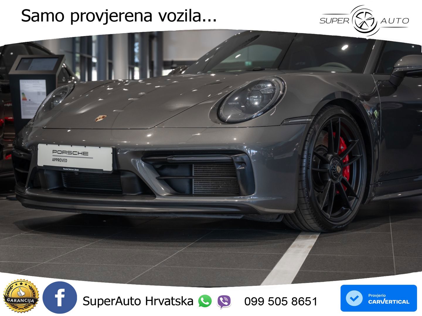 Porsche 911 Carrera 4 GTS 3.0 (480 KS) PDK