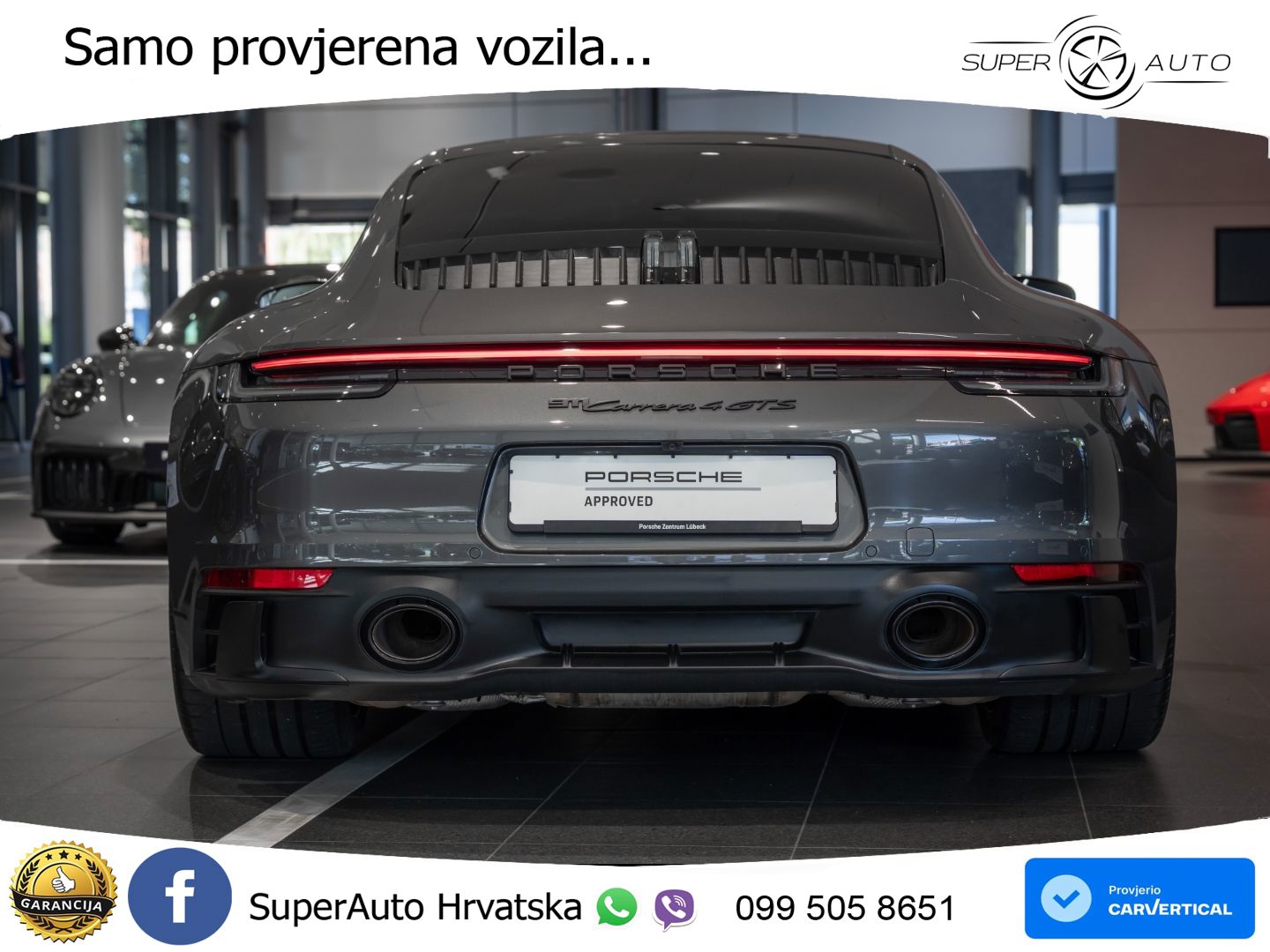 Porsche 911 Carrera 4 GTS 3.0 (480 KS) PDK