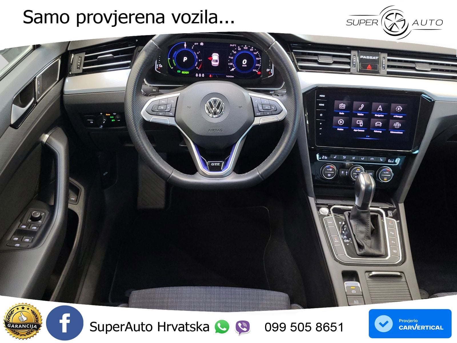 Volkswagen Passat GTE 1.4 TSI (218 KS DSG LED+GR SJED+ACC