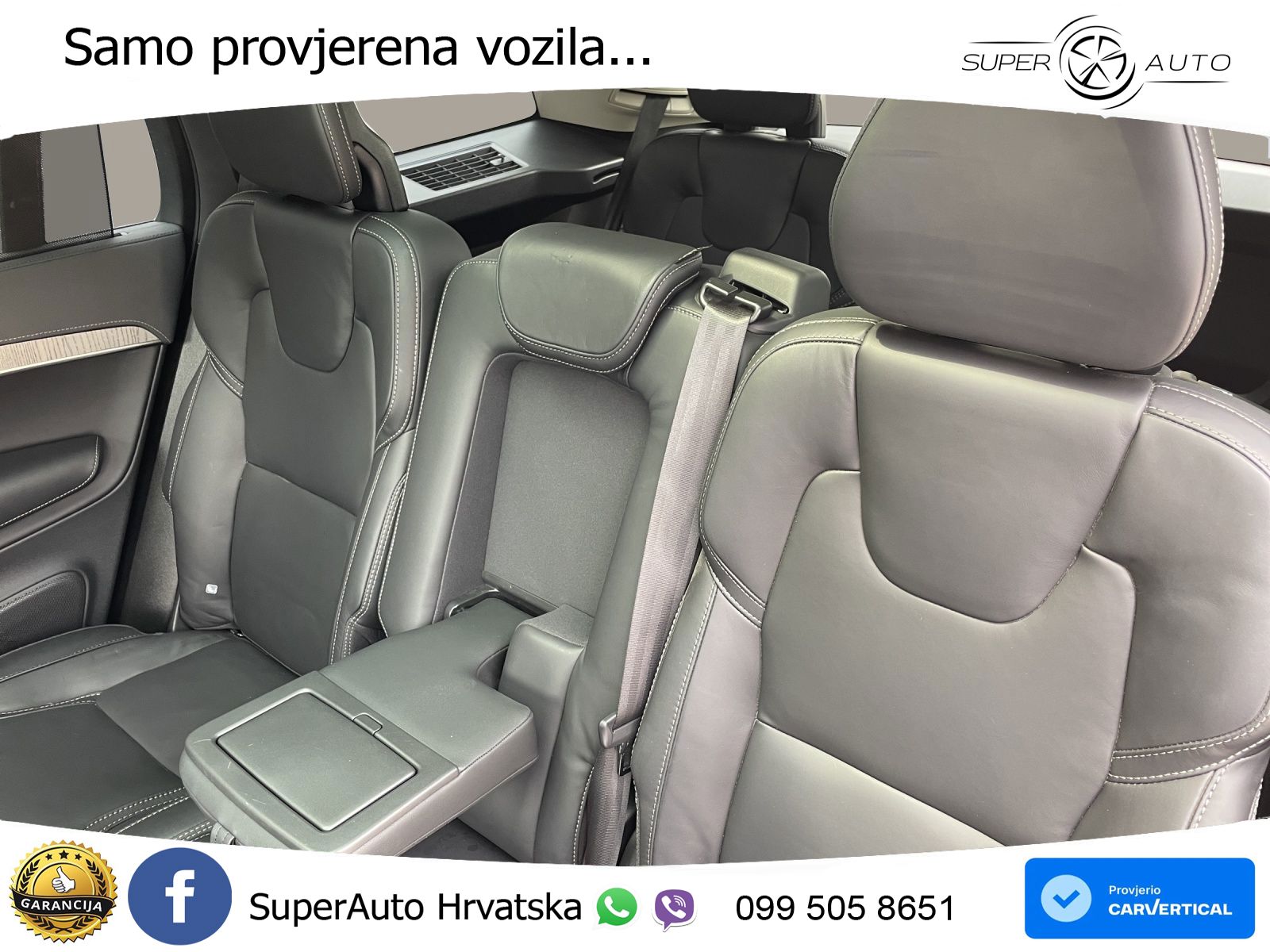Volvo XC90 2.0 T8 AWD Automatic ZRAČNI+ACC+GR SJED+KAM+PANO
