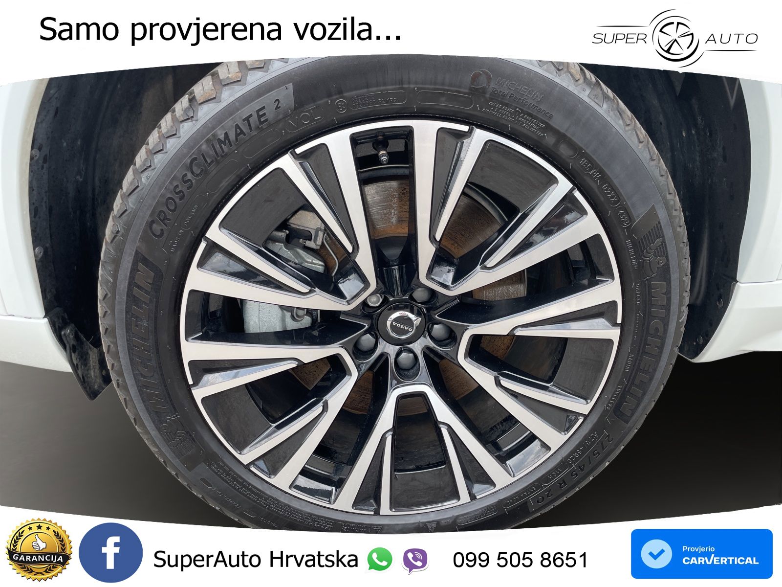Volvo XC90 2.0 T8 AWD Automatic ZRAČNI+ACC+GR SJED+KAM+PANO