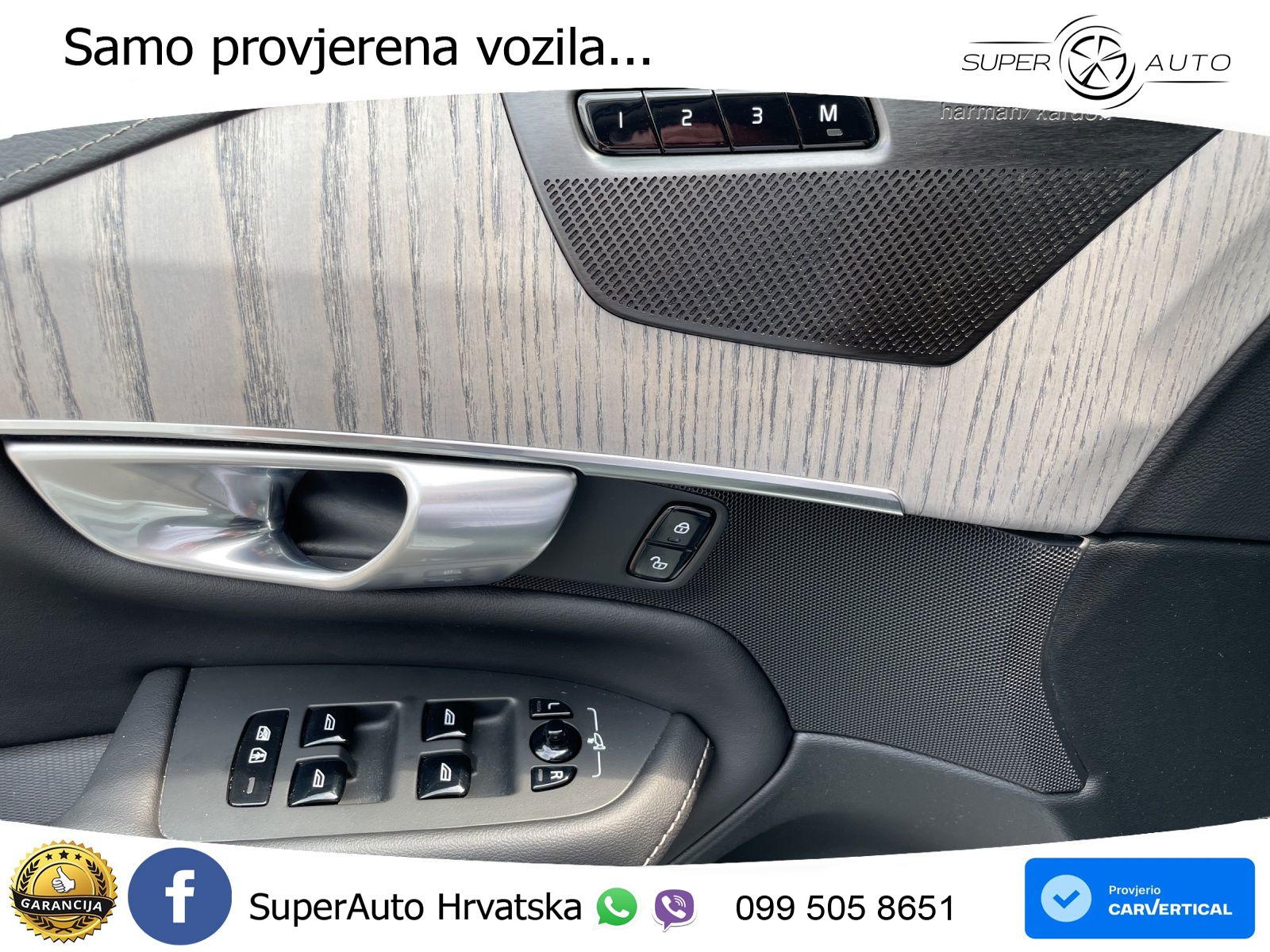 Volvo XC90 2.0 T8 AWD Automatic ZRAČNI+ACC+GR SJED+KAM+PANO