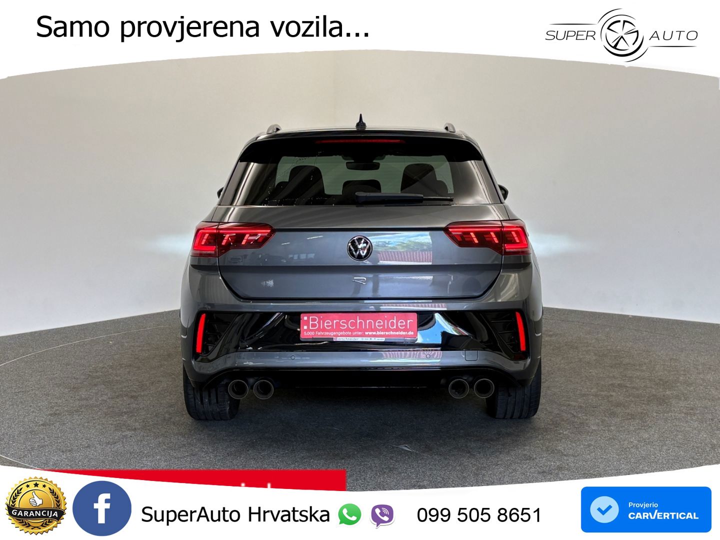 Volkswagen T-Roc I R 2.0 TSI (300 KS) OPF 4M DSG LED+GR SJED+ACC