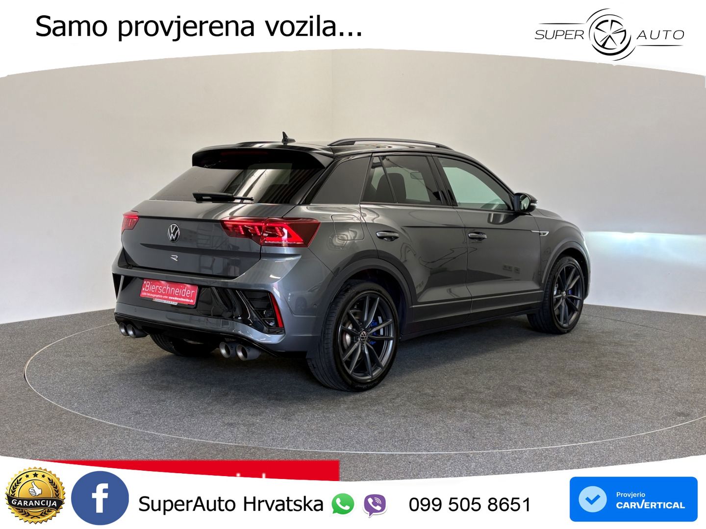Volkswagen T-Roc I R 2.0 TSI (300 KS) OPF 4M DSG LED+GR SJED+ACC
