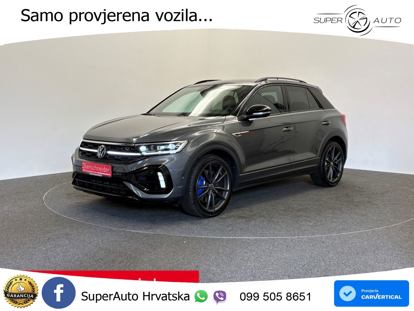 Volkswagen T-Roc I R 2.0 TSI (300 KS) OPF 4M DSG LED+GR SJED+ACC