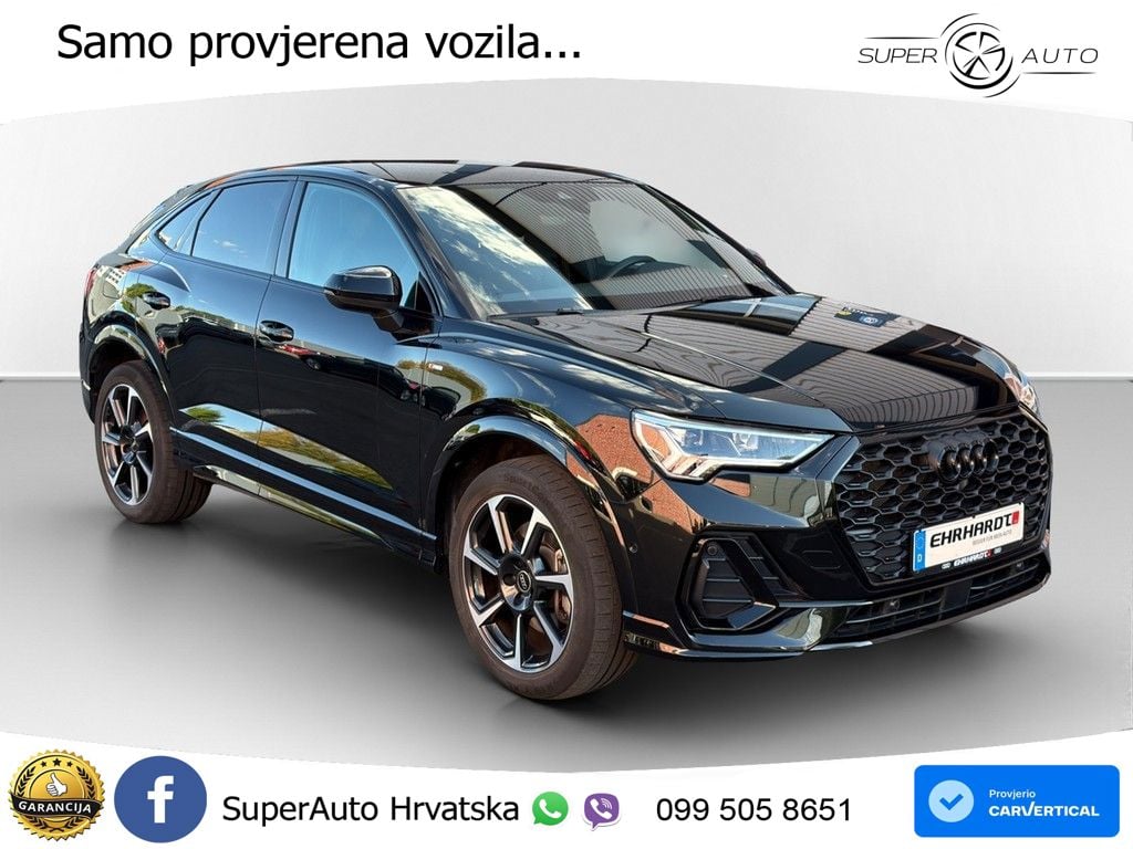 Audi Q3 Sportback 45 TFSIe (245 KS) S tronic S line LED+GR SJED+ACC