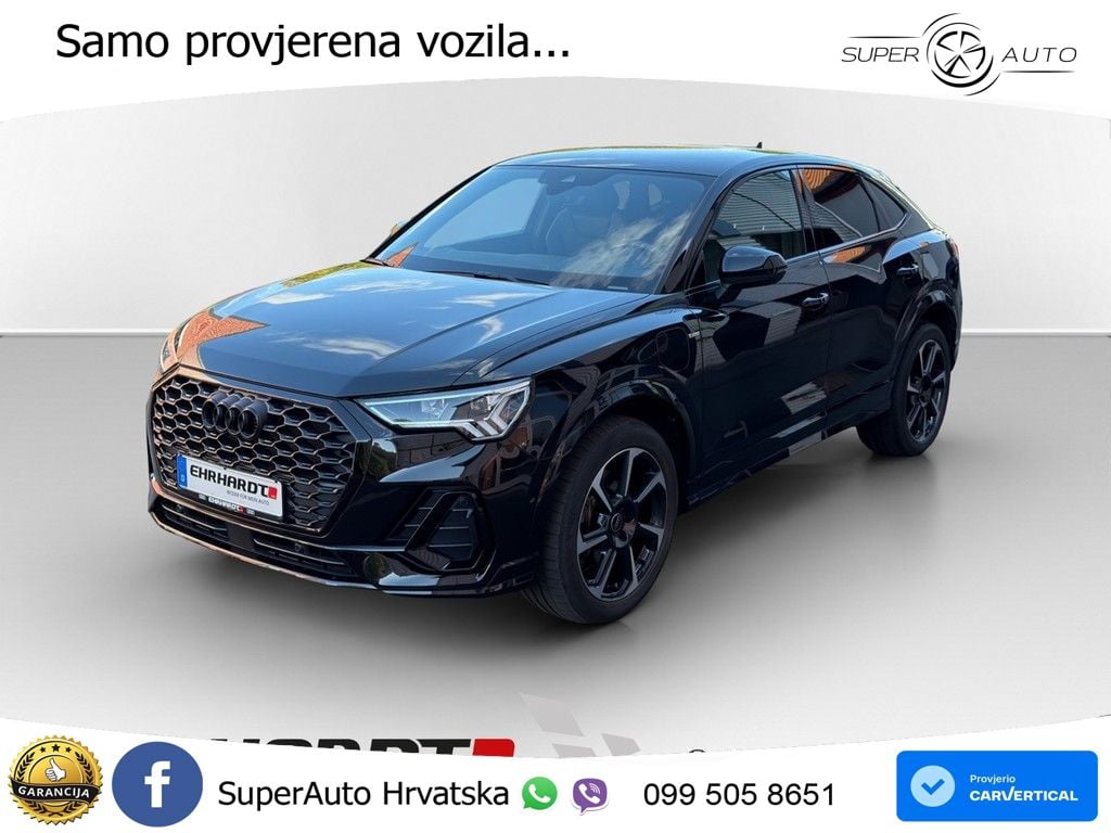 Audi Q3 Sportback 45 TFSIe (245 KS) S tronic S line LED+GR SJED+ACC