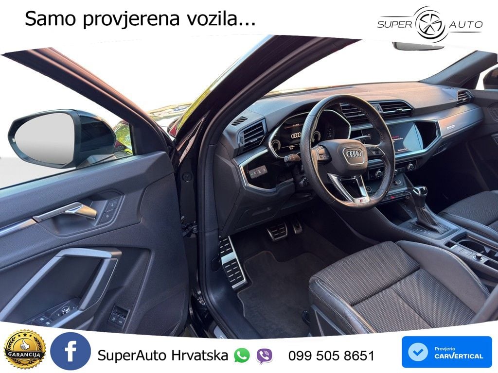 Audi Q3 Sportback 45 TFSIe (245 KS) S tronic S line LED+GR SJED+ACC